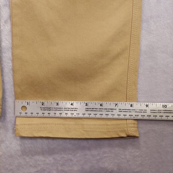 NWT Columbia pants Mens 44x32 Tan back zip pockets Slim stretch business casual - Picture 15 of 15